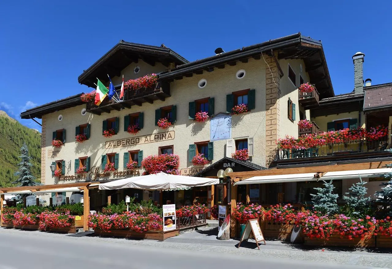 Hotel Alpina location